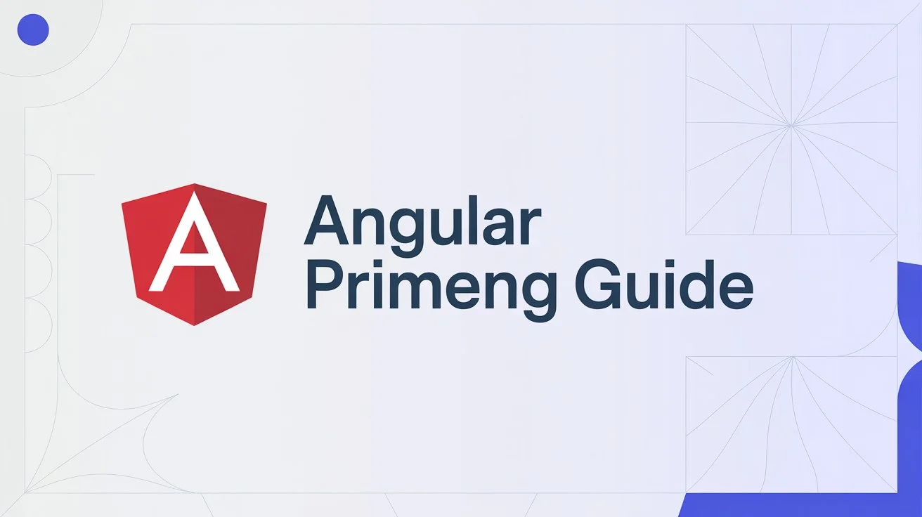PrimeNG Angular UI Component Library